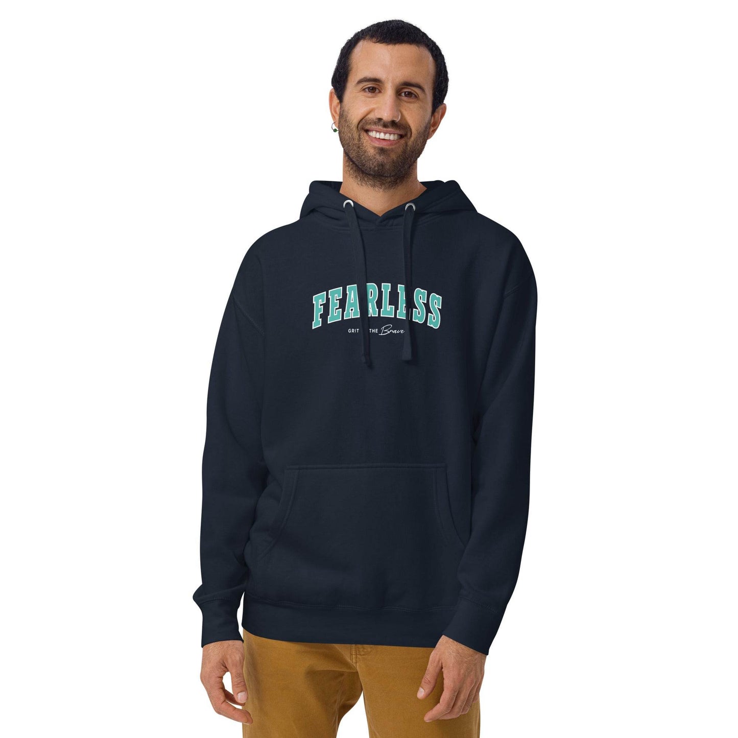 Fearless Hoodie – Grit of the Brave - Wear Grit