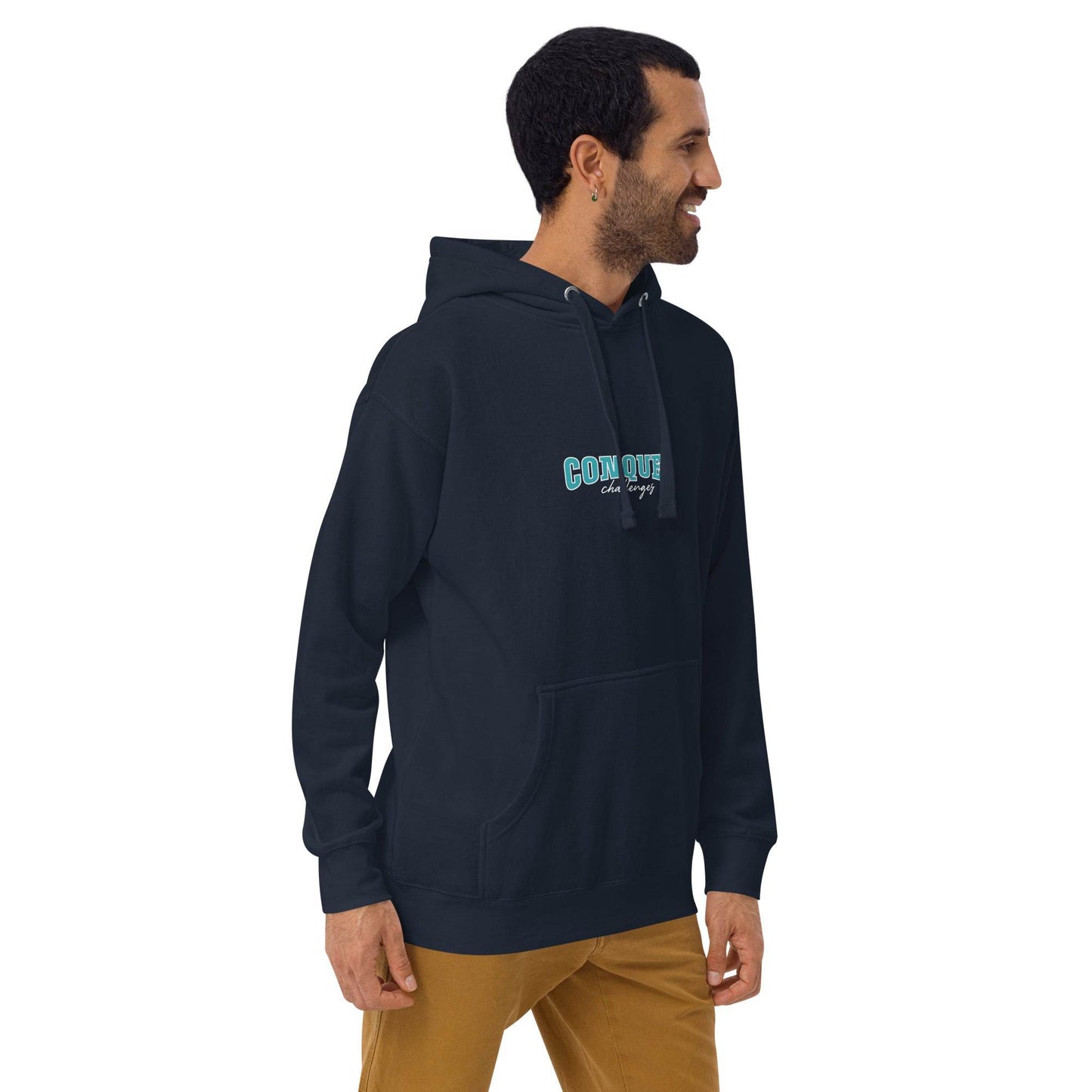 Conquer Challenges - Soft Comfort Hoodie - Wear Grit