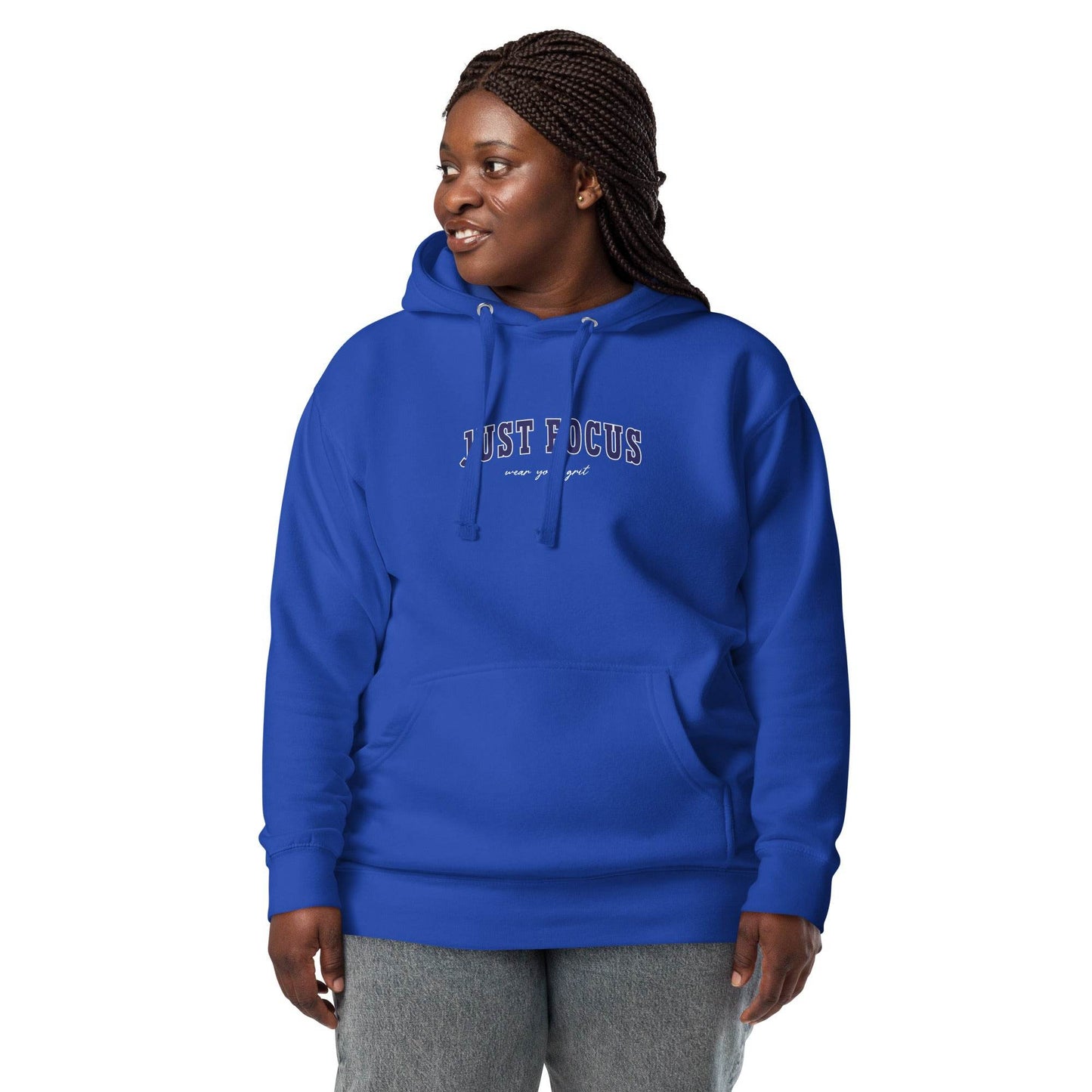 Just Focus Hoodie – Clarity in Every Step - Wear Grit
