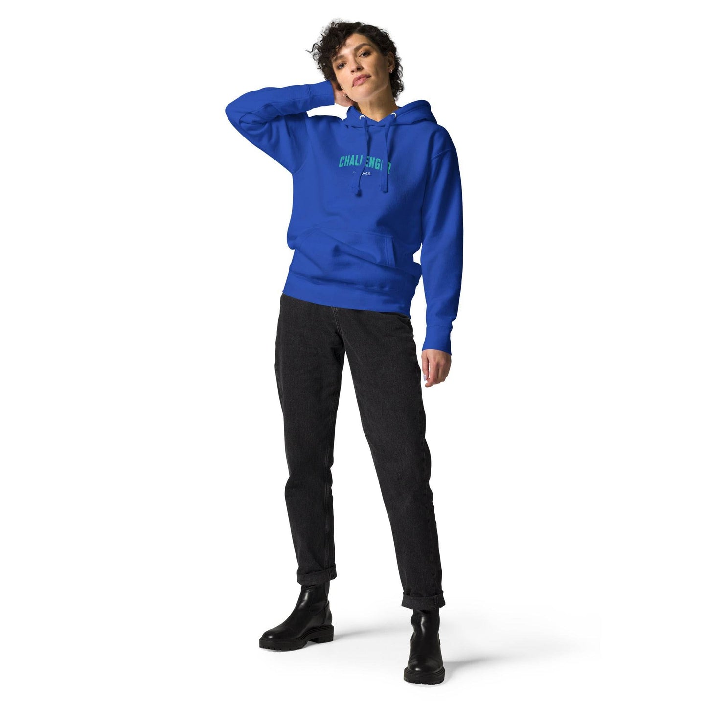 The Challenger – Mindset Affirmation Hoodie - Wear Grit
