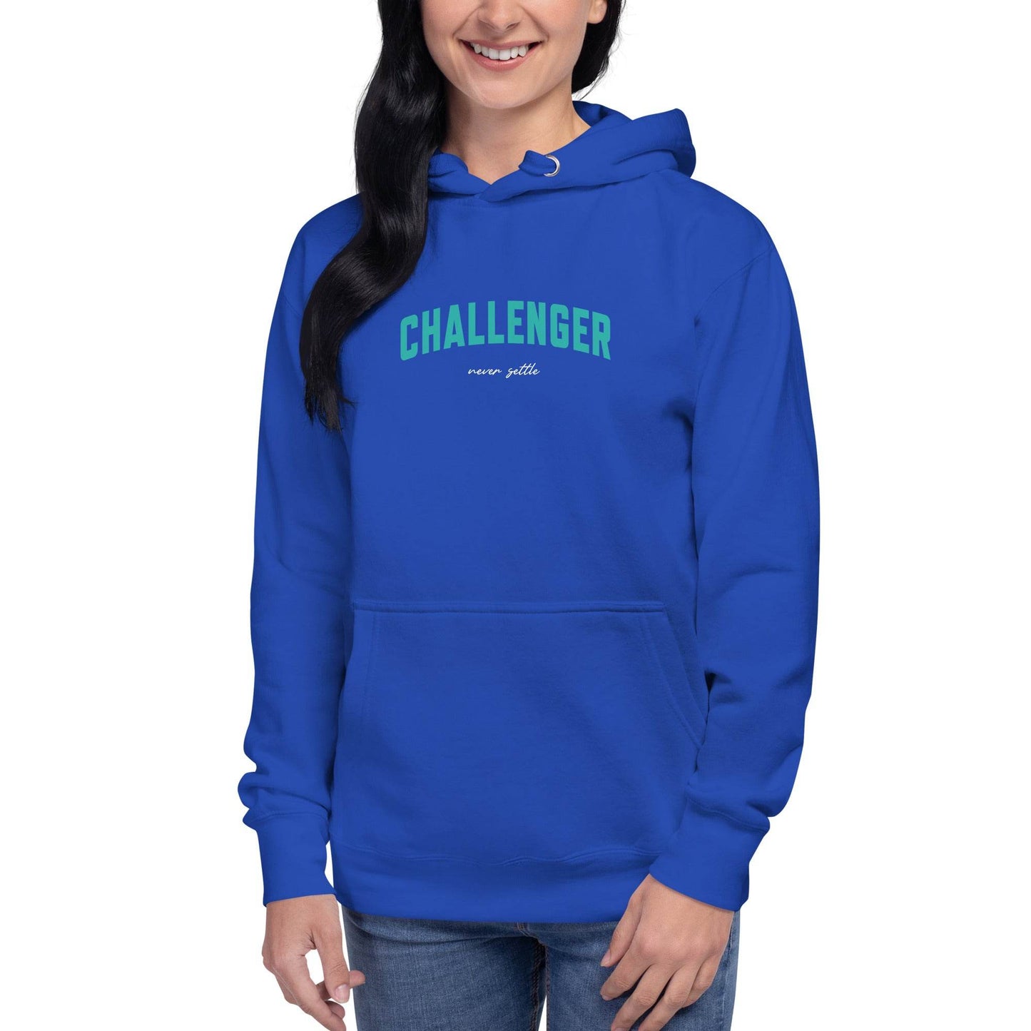 The Challenger – Mindset Affirmation Hoodie - Wear Grit