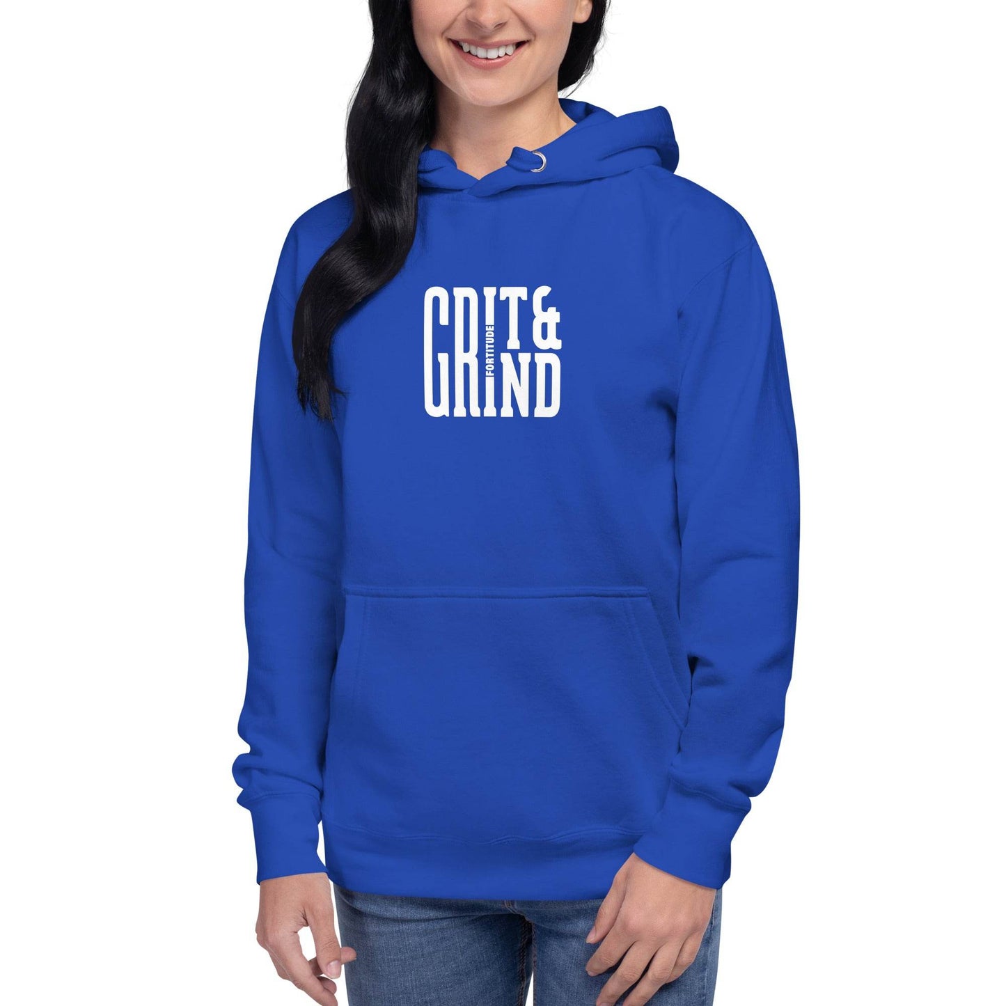 Grit and Grind Hoodie - Built for the Hustle - Wear Grit