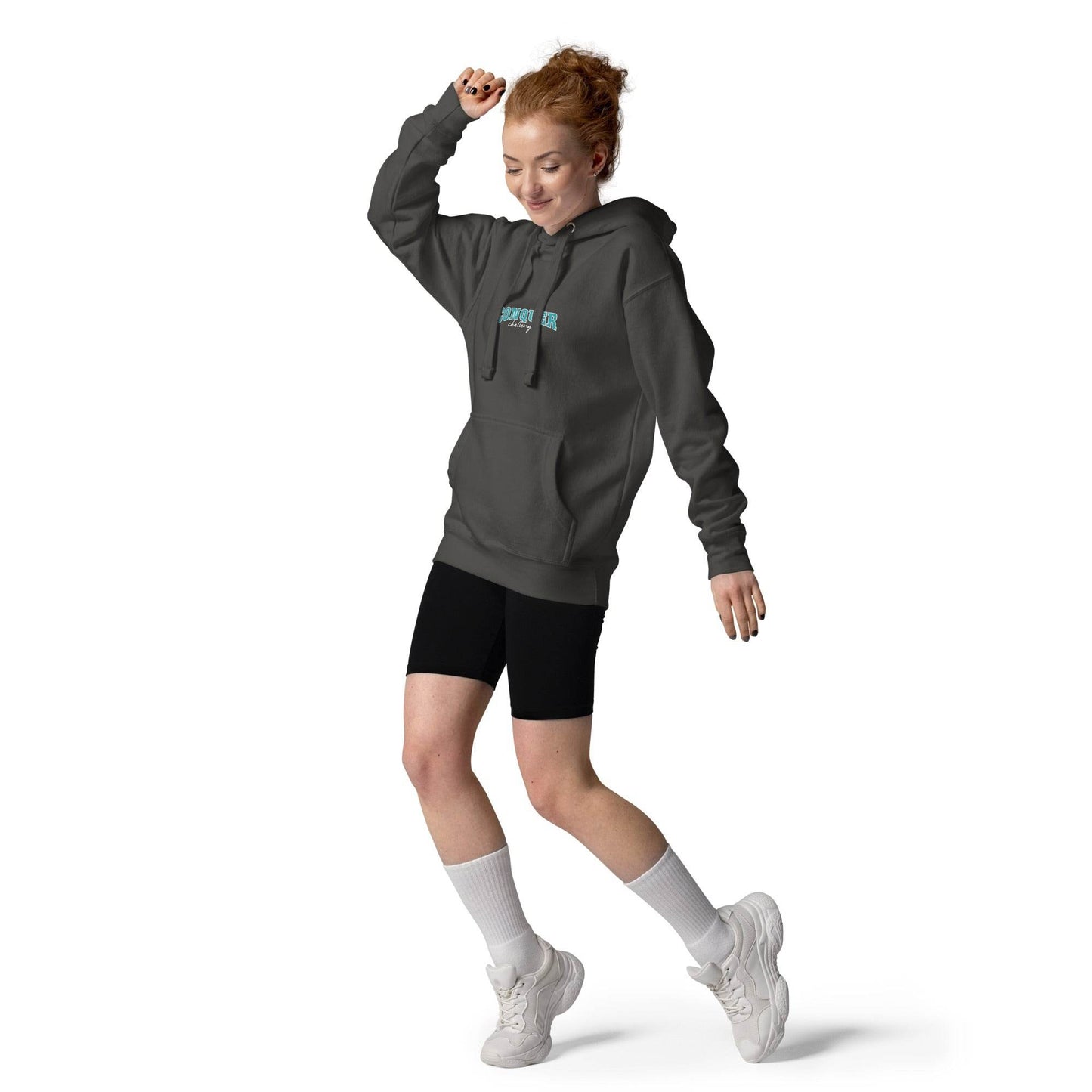 Conquer Challenges - Soft Comfort Hoodie - Wear Grit