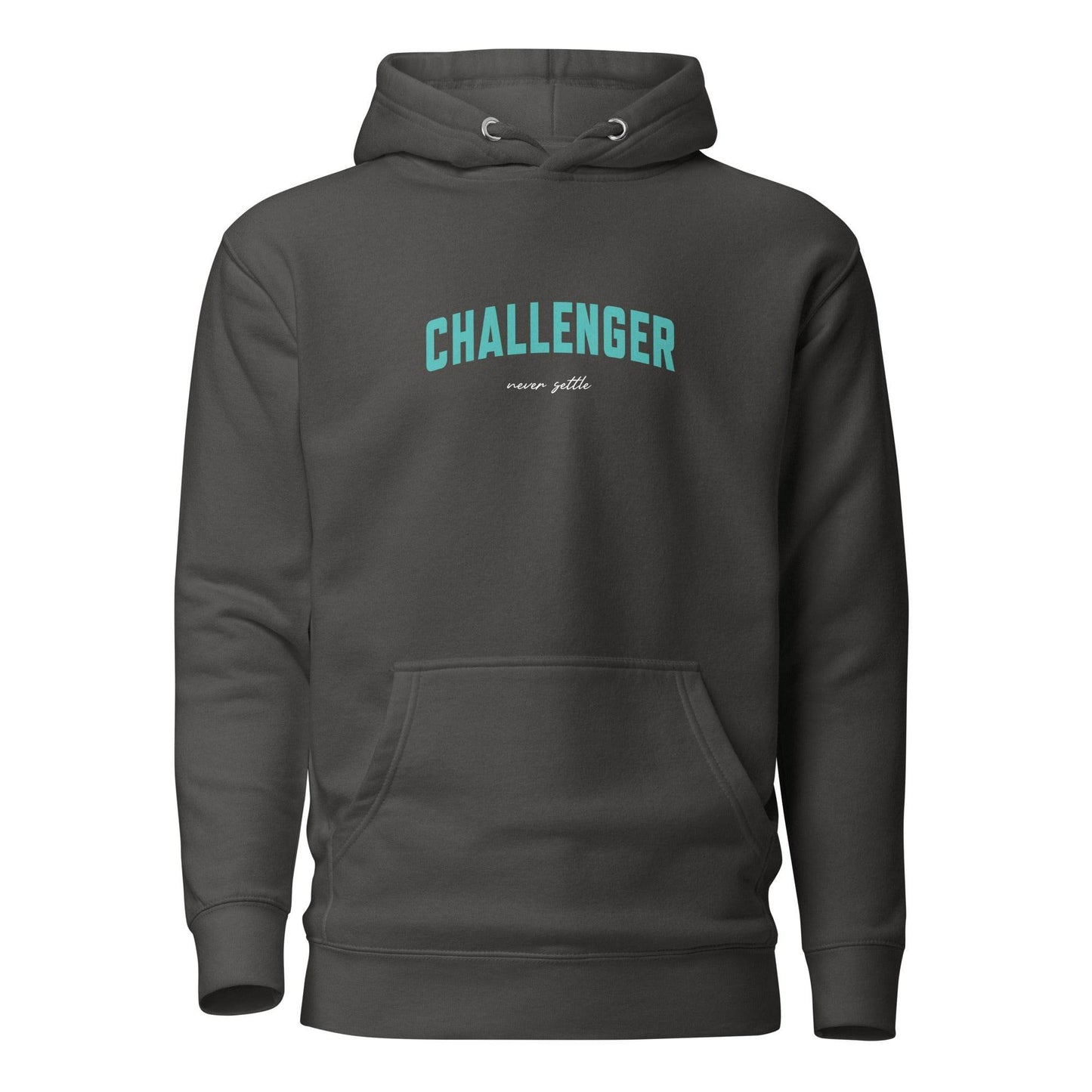 Challenger Hoodie - Mindset Affirmation Apparel | resilience perseverance | grind shirt | true grit | Wear Grit Clothing brand