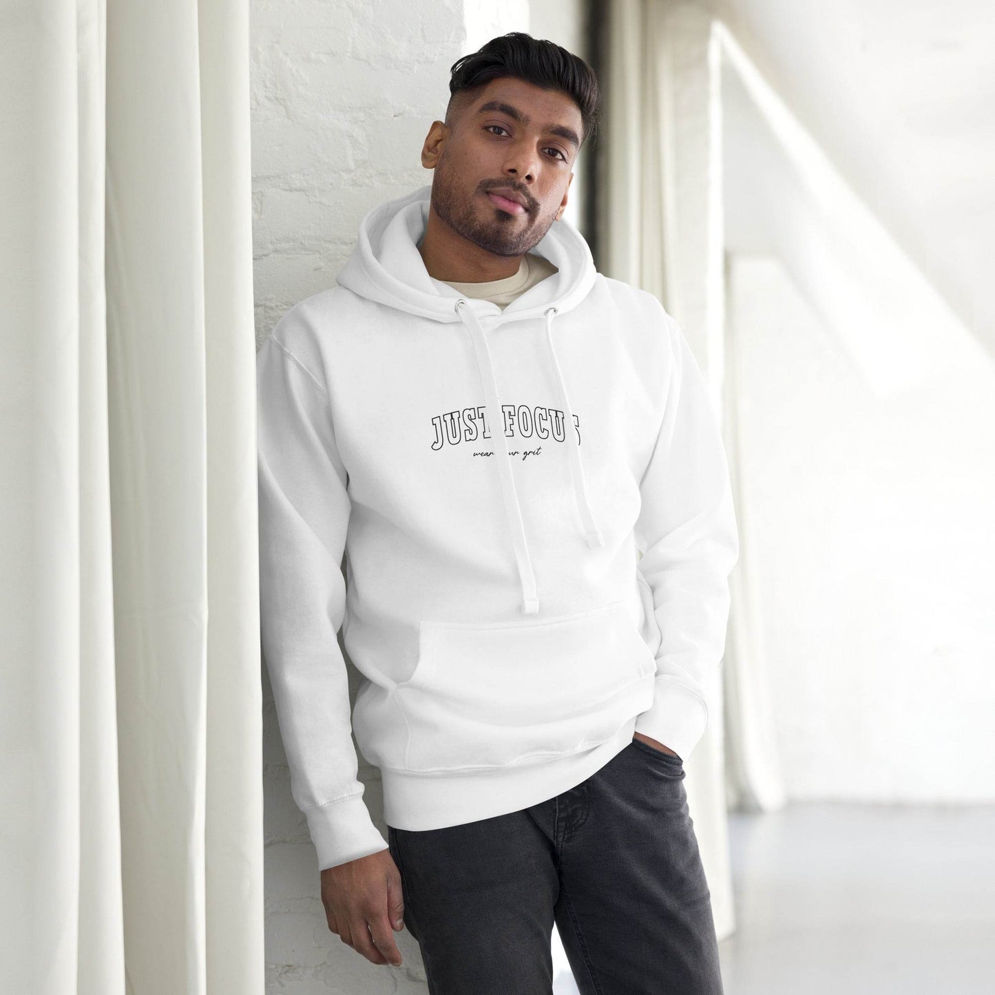 Just Focus Hoodie – Clarity in Every Step - Wear Grit