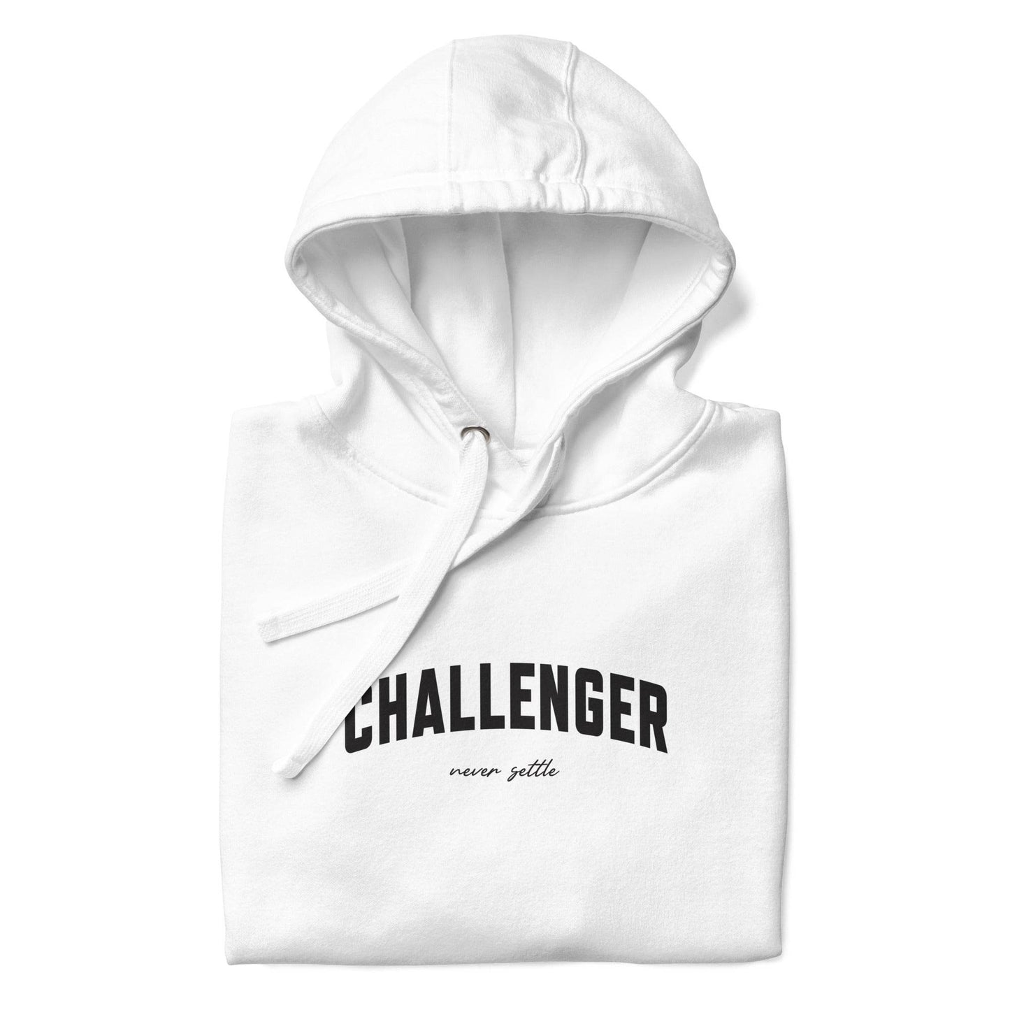 Challenger Hoodie - Mindset Affirmation Apparel | resilience perseverance | grind shirt | true grit | Wear Grit Clothing brand