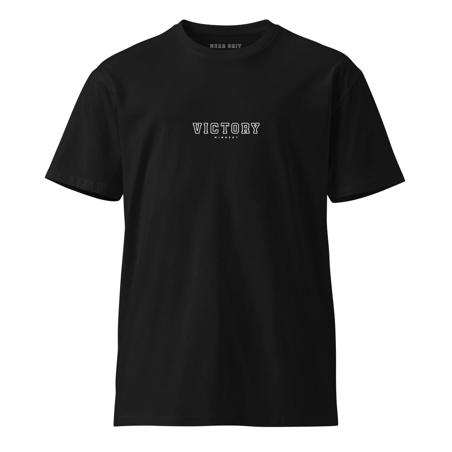 Victory Mindset – Premium Unisex T-shirt | Affirmation | Growth Apparel | Success Journey | Wear Grit Clothing