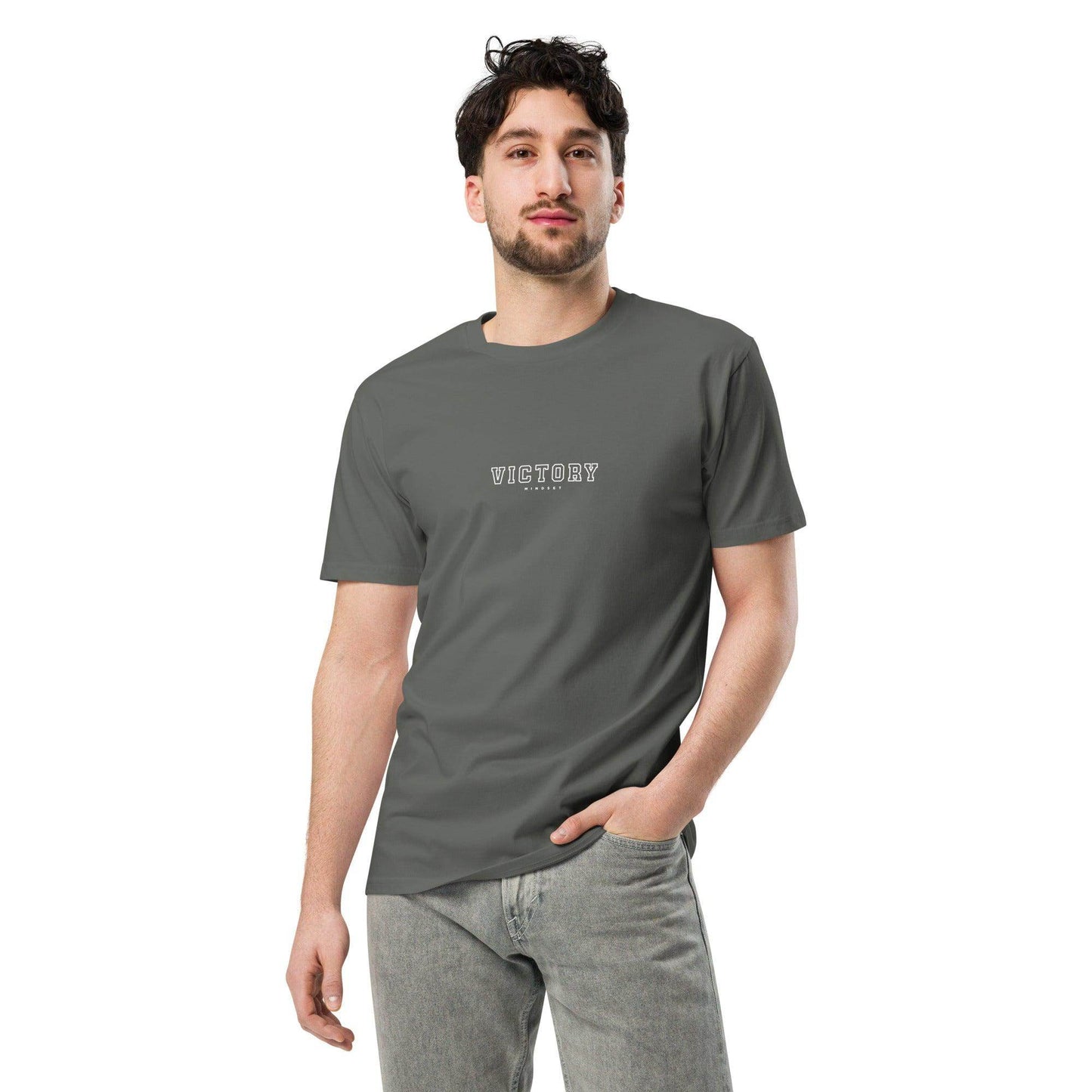 Victory Mindset – Premium Unisex T-shirt | Affirmation | Growth Apparel | Success Journey | Wear Grit Clothing