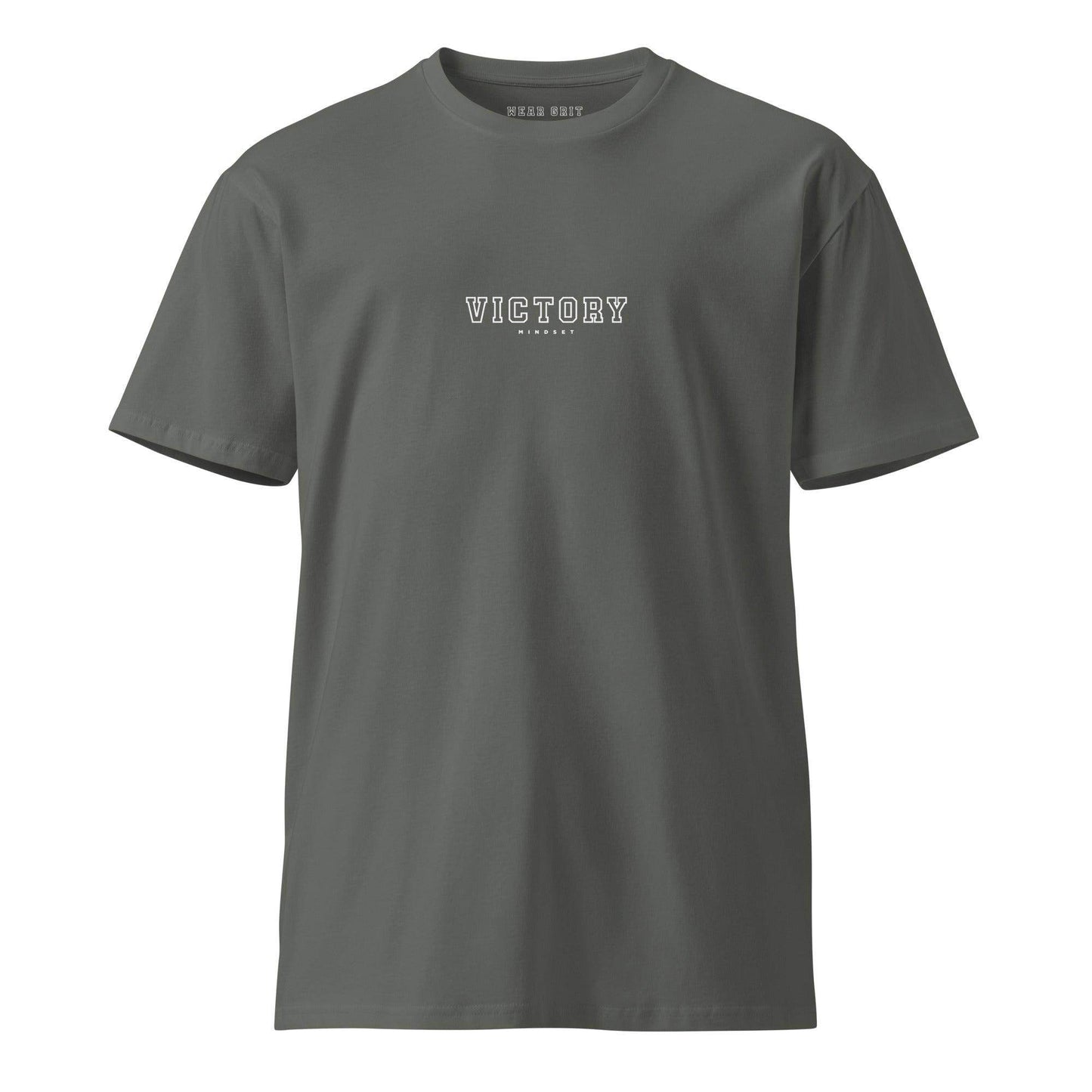 Victory Mindset – Premium Unisex T-shirt | Affirmation | Growth Apparel | Success Journey | Wear Grit Clothing