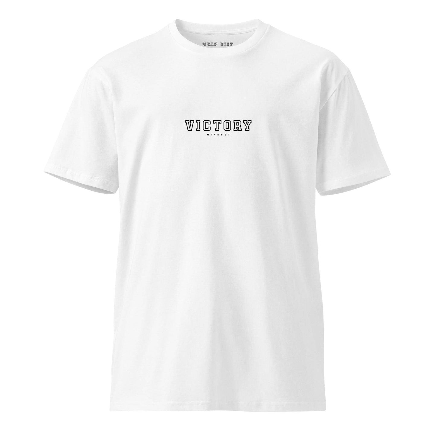 Victory Mindset – Premium Unisex T-shirt | Affirmation | Growth Apparel | Success Journey | Wear Grit Clothing