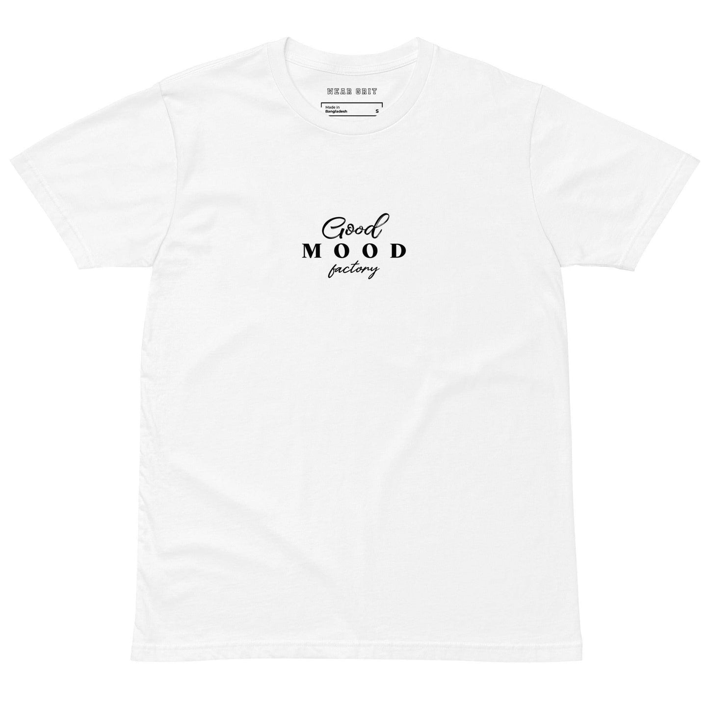 Good Mood Factory – Unisex Premium T-Shirt | Positive affirmation | Mindset Apparel | Wear Grit Clothing