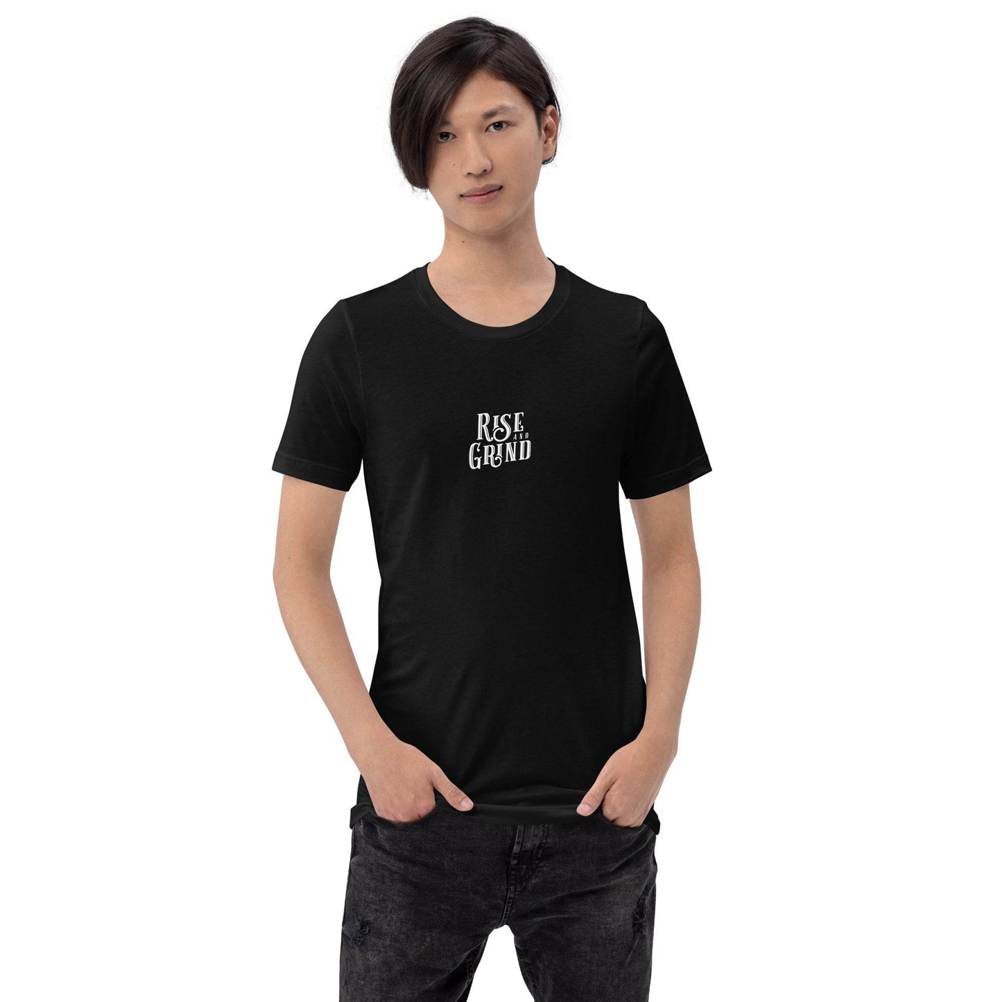 Rise and Grind Grit Shirt – Motivational Apparel, affirmation shirt, mindset, true grit, clothes, clothing | Wear Grit Brand
