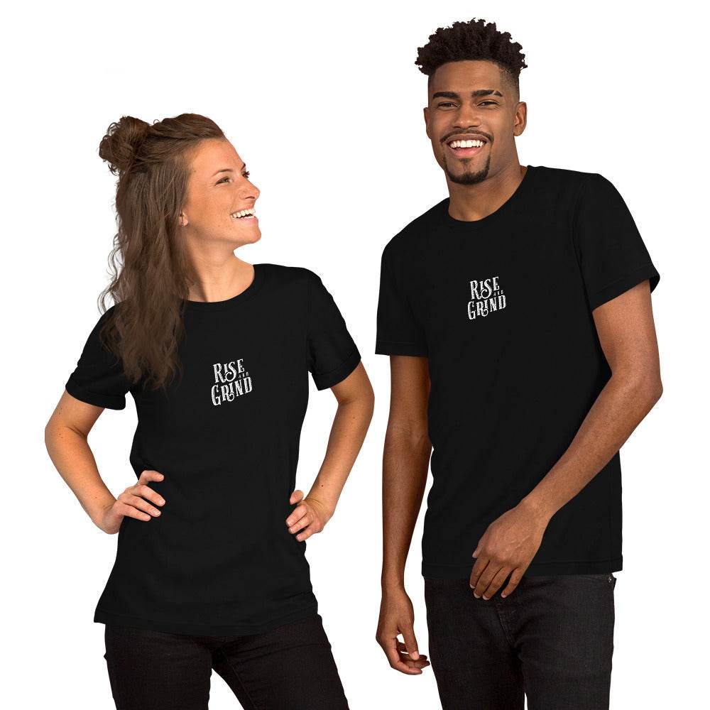 Rise and Grind Grit Shirt – Motivational Apparel, affirmation shirt, mindset, true grit, clothes, clothing | Wear Grit Brand