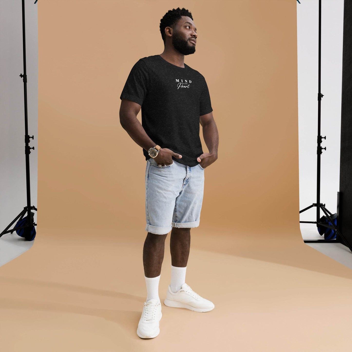 Mind Over Heart Shirt – Grit Mindset Unisex Apparel, affirmation clothing, true grit, motivation | Wear Grit Brand