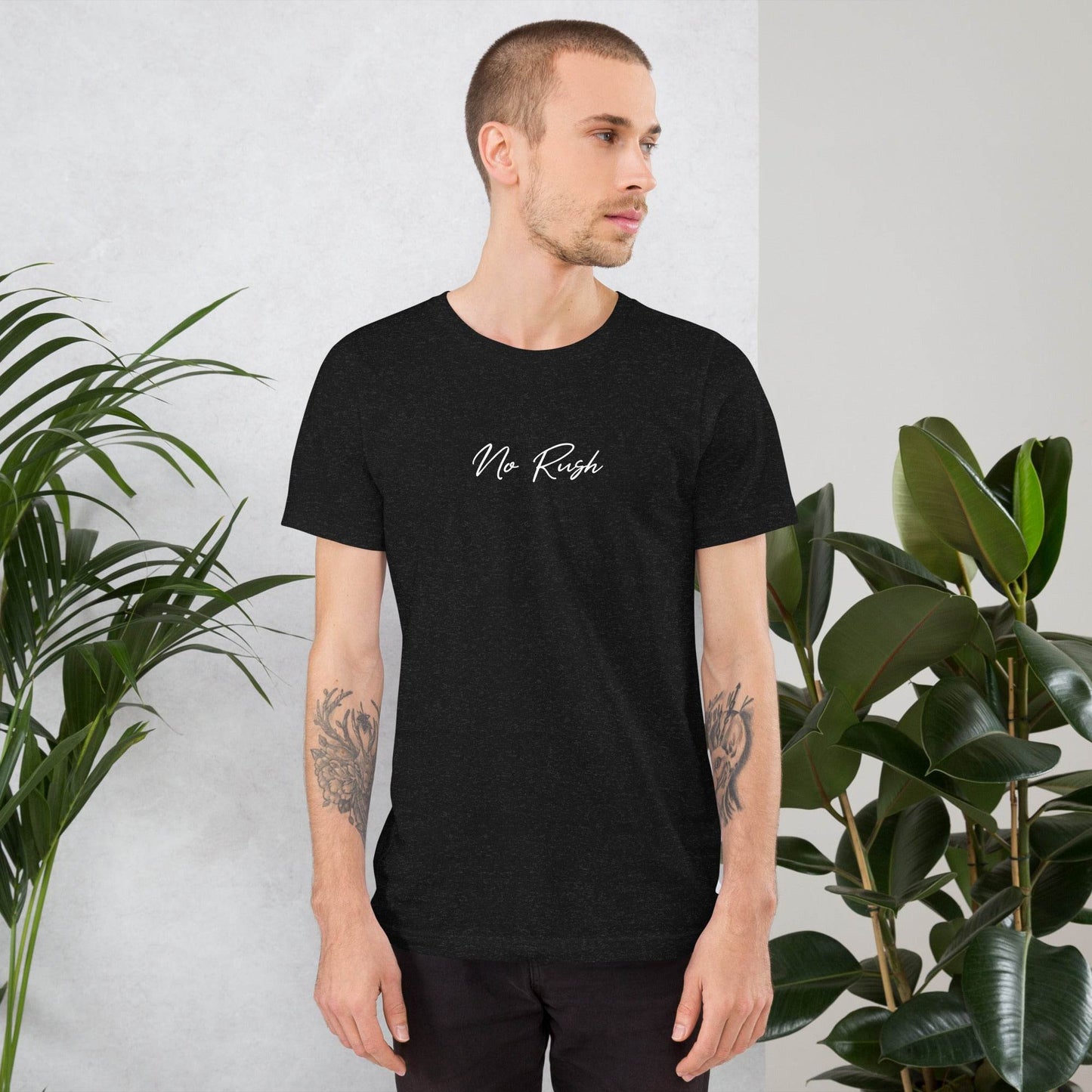 No Rusht Grit Shirt – Unisex Mindset & Purpose Tee - Wear Grit