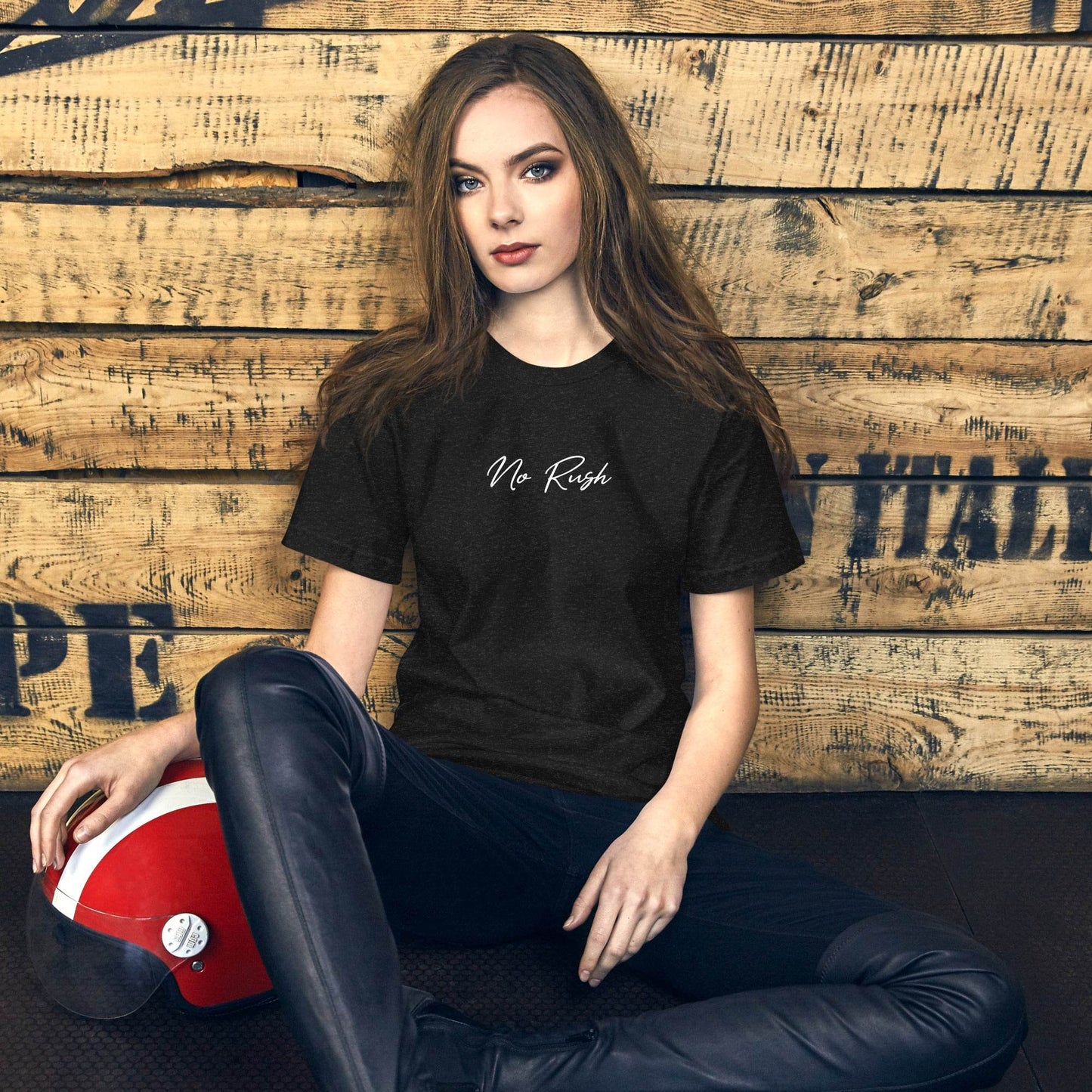 No Rusht Grit Shirt – Unisex Mindset & Purpose Tee - Wear Grit