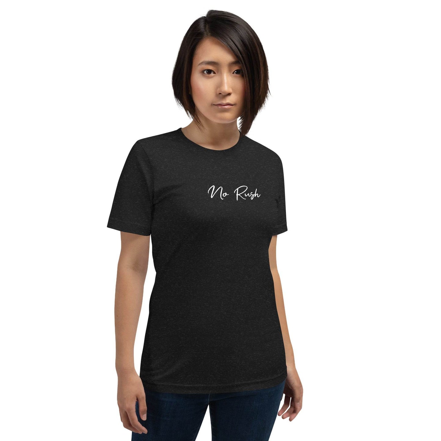 No Rusht Grit Shirt – Unisex Mindset & Purpose Tee - Wear Grit