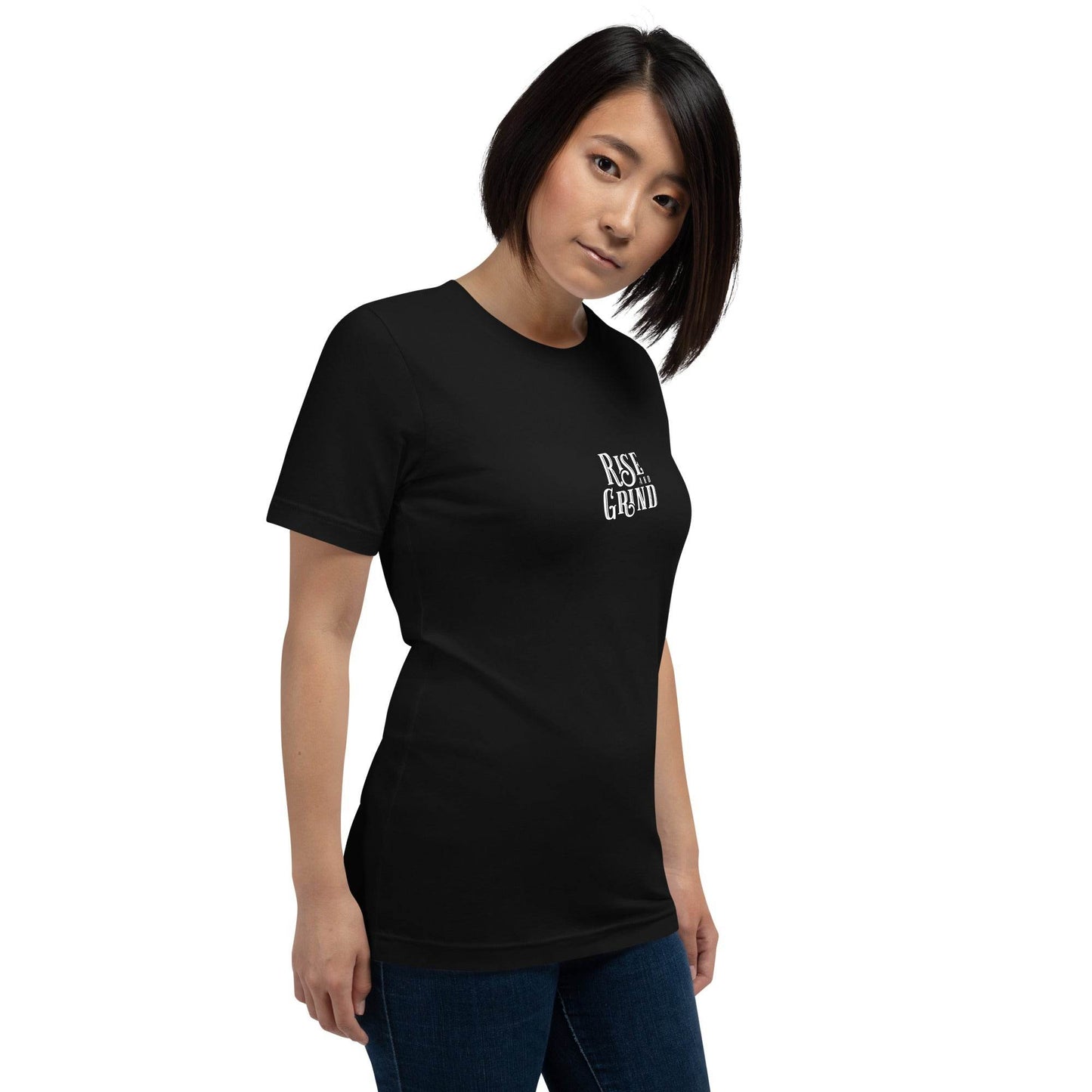 Rise and Grind Grit Shirt – Motivational Apparel, affirmation shirt, mindset, true grit, clothes, clothing | Wear Grit Brand