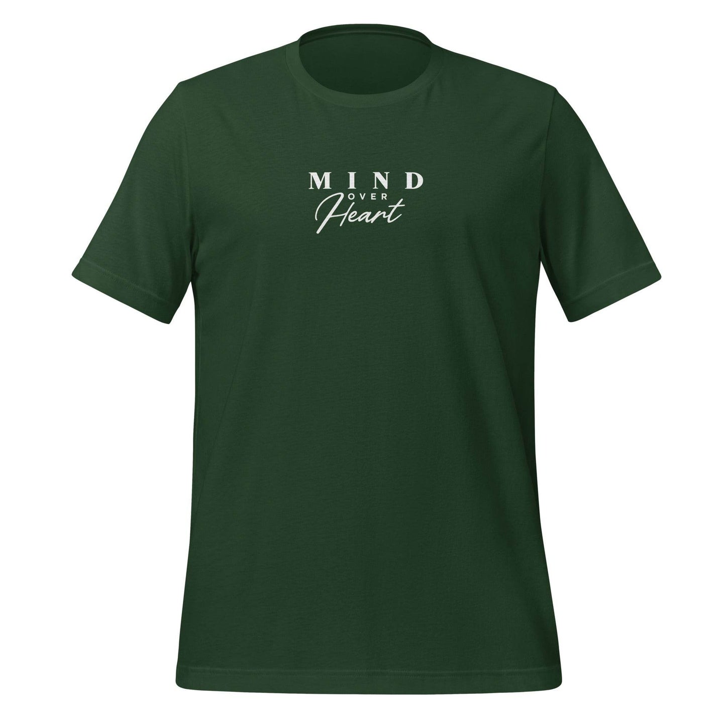 Mind Over Heart Shirt – Grit Mindset Unisex Apparel, affirmation clothing, true grit, motivation | Wear Grit Brand