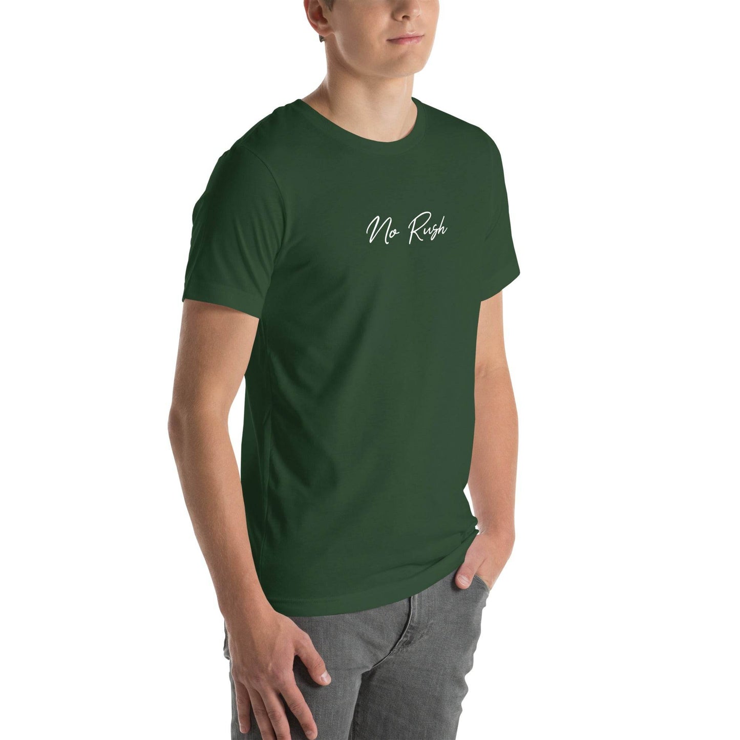 No Rush Grit Shirt – Unisex Mindset & Purpose Tee, comfortable soft shirt, motivation apparel, affirmation, true grit | Wear Grit Clothing