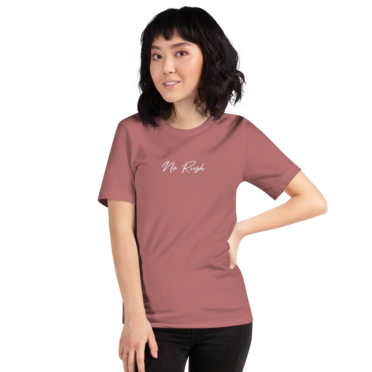 No Rush Grit Shirt – Unisex Mindset & Purpose Tee, comfortable soft shirt, motivation apparel, affirmation, true grit | Wear Grit Clothing