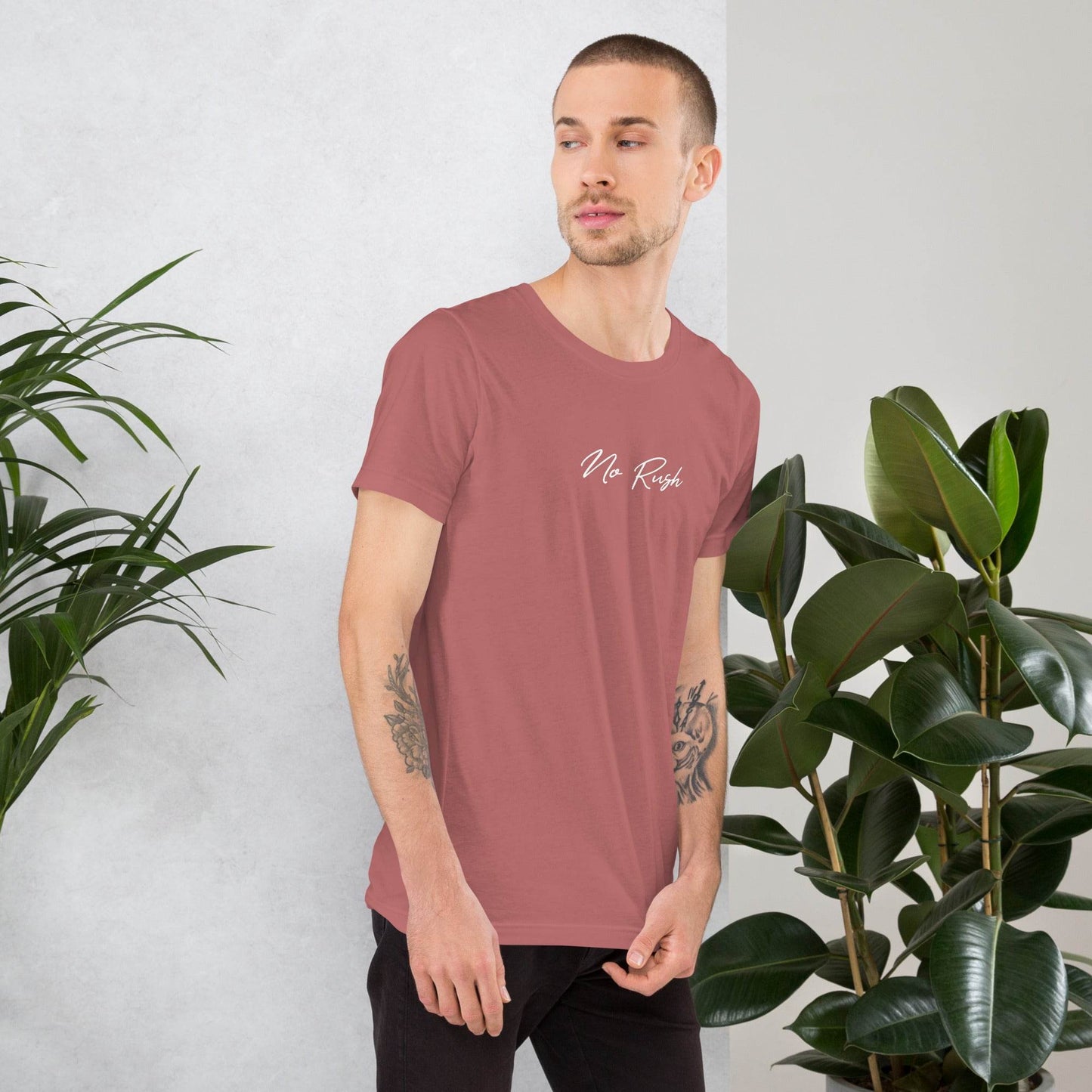 No Rush Grit Shirt – Unisex Mindset & Purpose Tee, comfortable soft shirt, motivation apparel, affirmation, true grit | Wear Grit Clothing