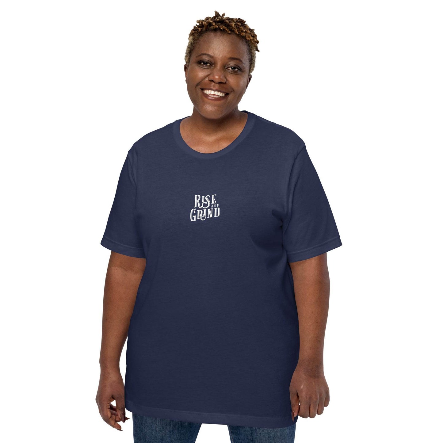 Rise and Grind Grit Shirt – Motivational Apparel, affirmation shirt, mindset, true grit, clothes, clothing | Wear Grit Brand