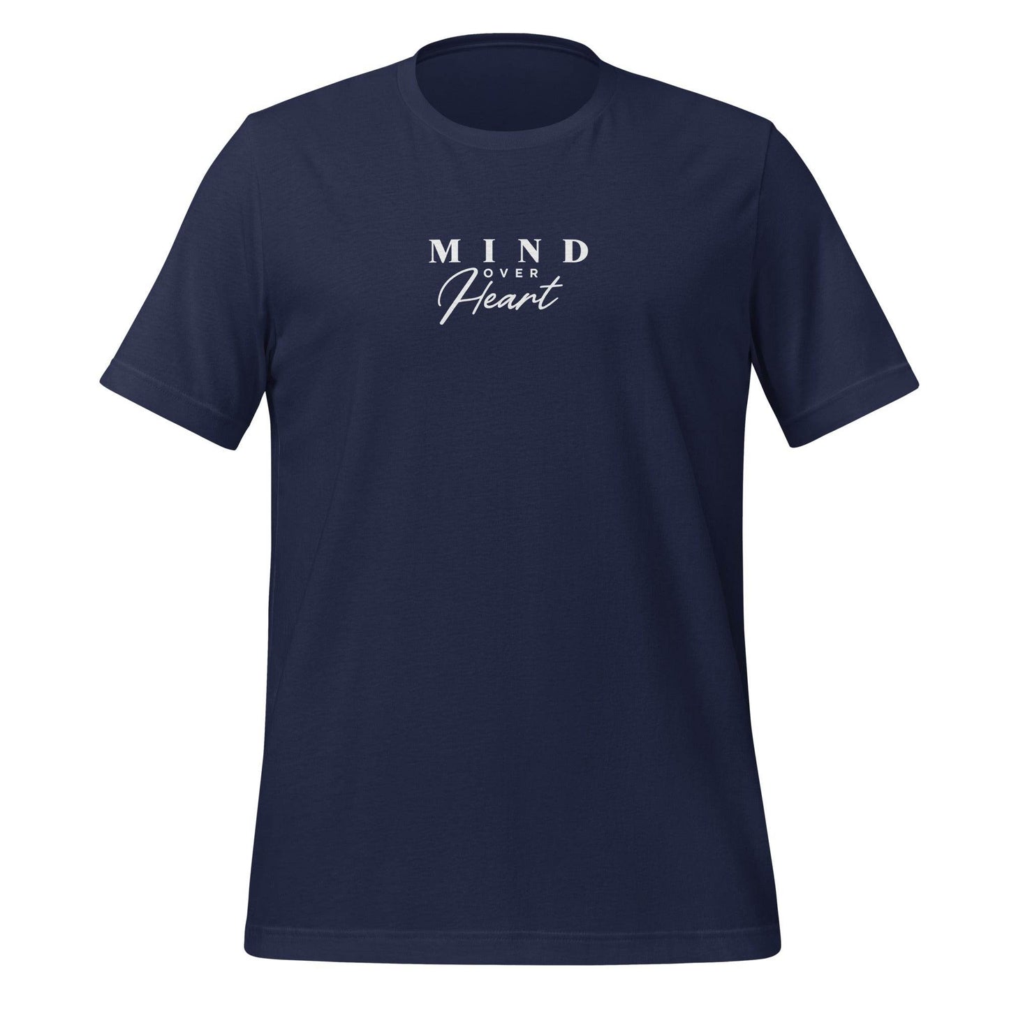 Mind Over Heart Shirt – Grit Mindset Unisex Apparel, affirmation clothing, true grit, motivation | Wear Grit Brand