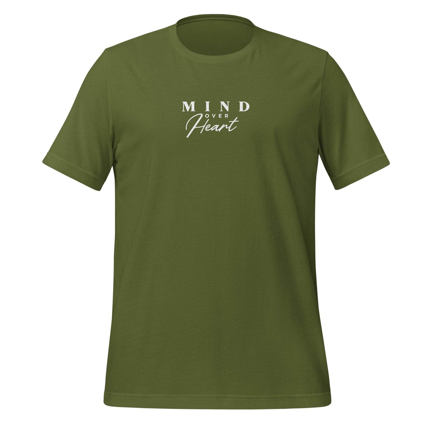 Mind Over Heart Shirt – Grit Mindset Unisex Apparel, affirmation clothing, true grit, motivation | Wear Grit Brand