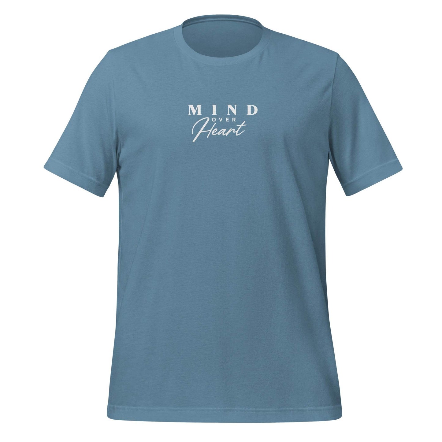 Mind Over Heart Shirt – Grit Mindset Unisex Apparel, affirmation clothing, true grit, motivation | Wear Grit Brand