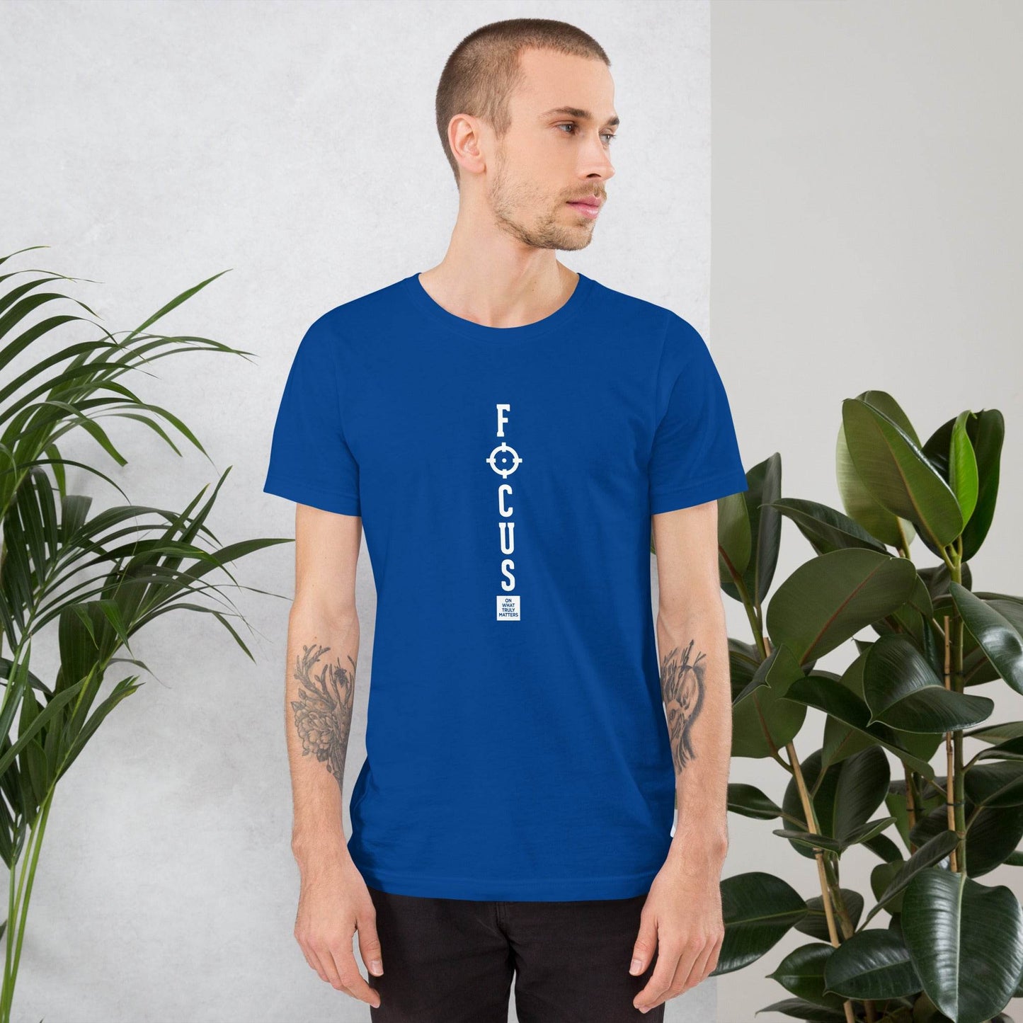 Focus on What Truly Matters - Mindset Grit Shirt, affirmation apparel, motivational t-shirt, true grit | Wear Grit Clothing Brand