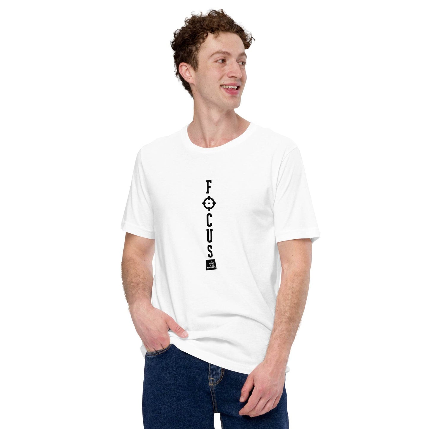 Focus on What Truly Matters - Mindset Grit Shirt, affirmation apparel, motivational t-shirt, true grit | Wear Grit Clothing Brand