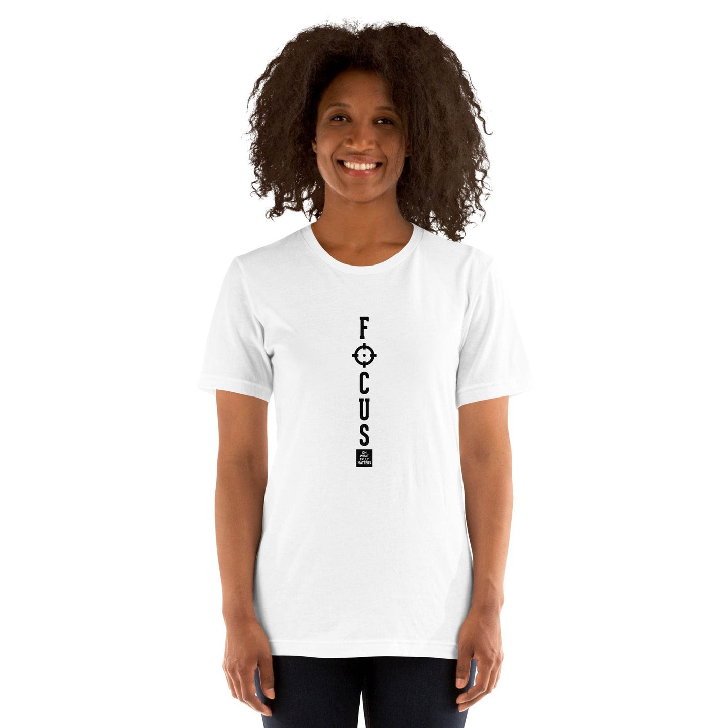 Focus on What Truly Matters - Mindset Grit Shirt, affirmation apparel, motivational t-shirt, true grit | Wear Grit Clothing Brand