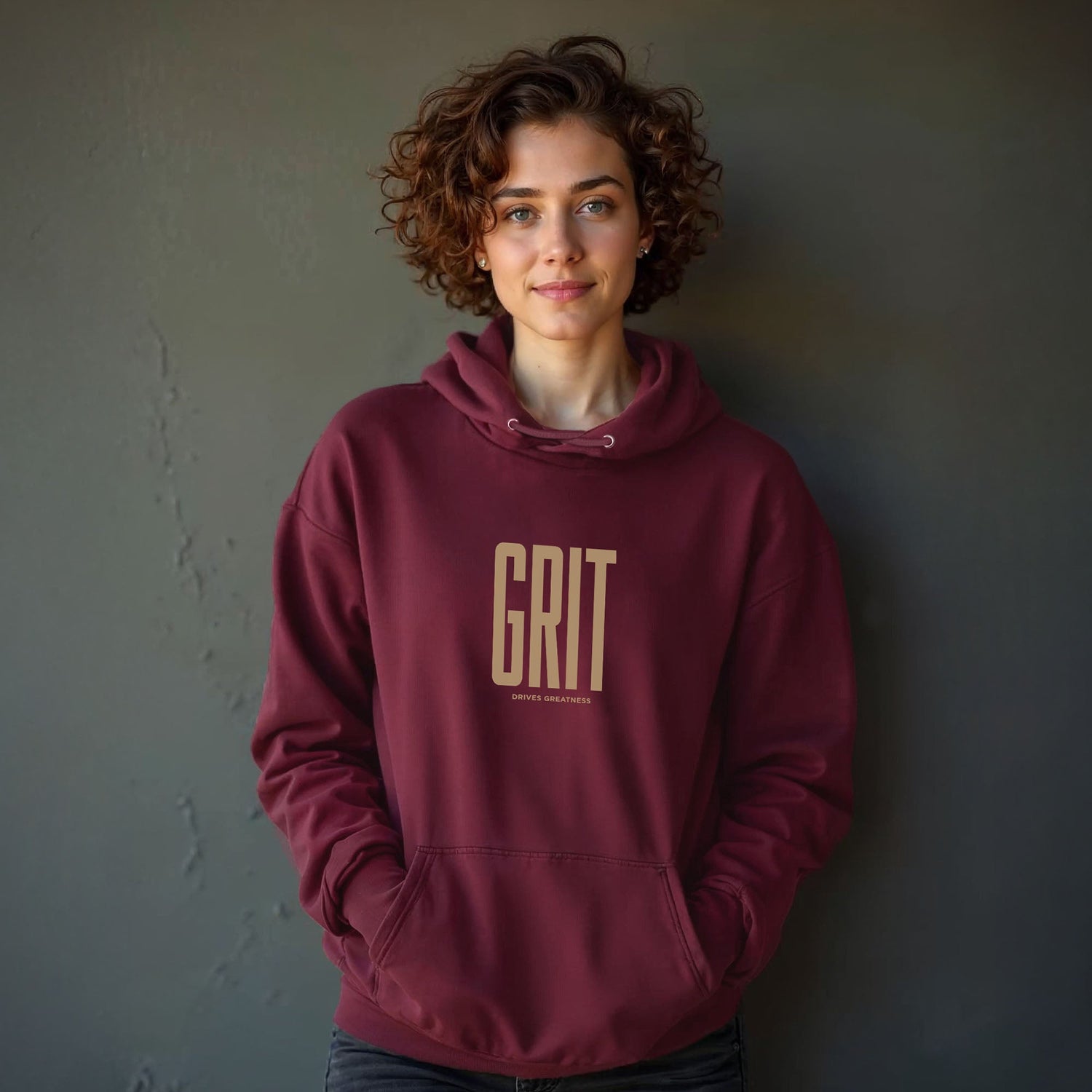 grit and grind to thrive hoodie