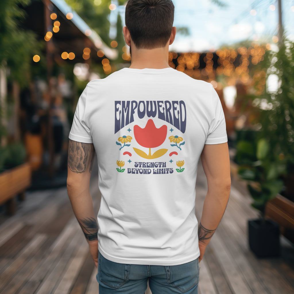 Empowered: Strength beyond limits - Soft and Thick Trendy Graphic T-Shirt - Wear Grit