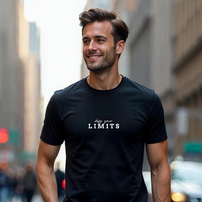 Defy Your Limits - Men's Premium Cotton T-shirt - Wear Grit