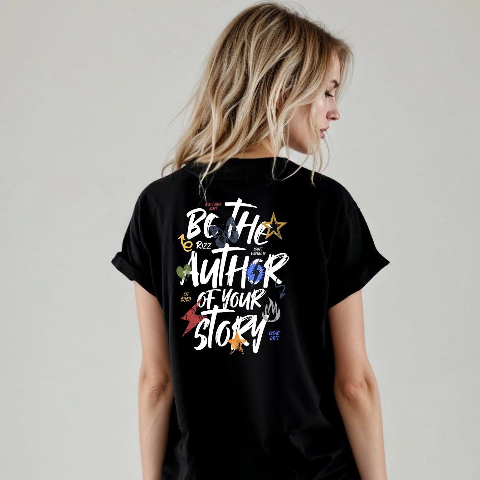 Be the Author of Your Own Story - Soft Thick Graphic T-Shirt - Wear Grit