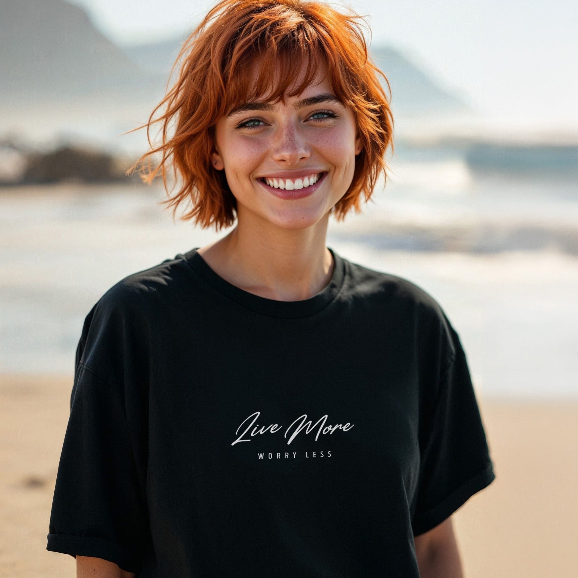 Live More Worry Less T-shirt by Wear Grit Brand