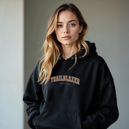 Trailblazer Hoodie – Carve Your Legacy | Wear grit clothing | motivation apparel | sporty hoodie | apparel