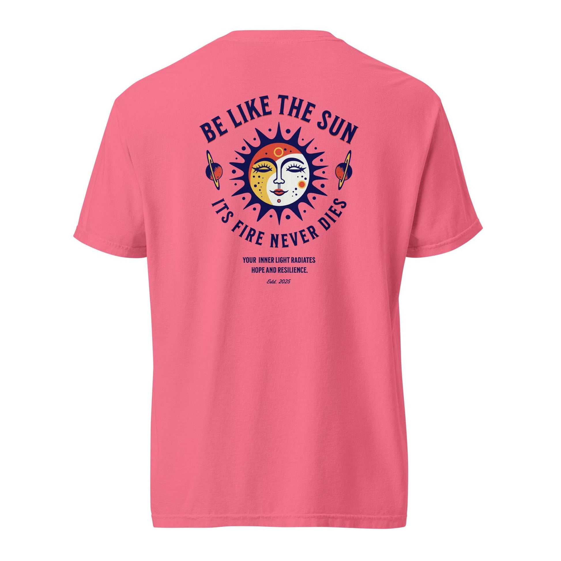 Be Like the Sun shirt graphic print – motivational affirmation fashion tee | trendy clothing