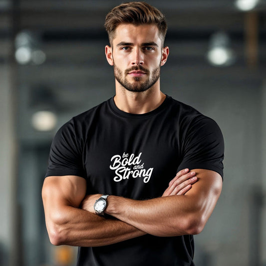 Be Bold and Strong – Unisex Soft Thick T-Shirt