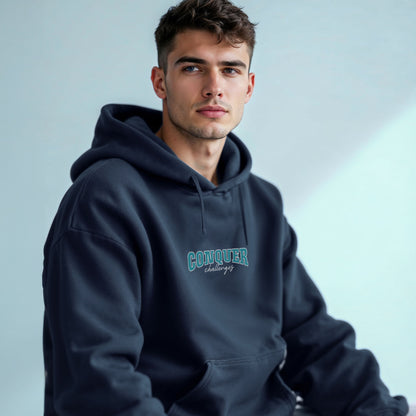 conquer challenges hoodie