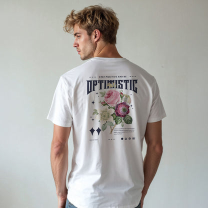 Stay Positive and Be Optimistic - Graphic T-Shirt | Wear Grit