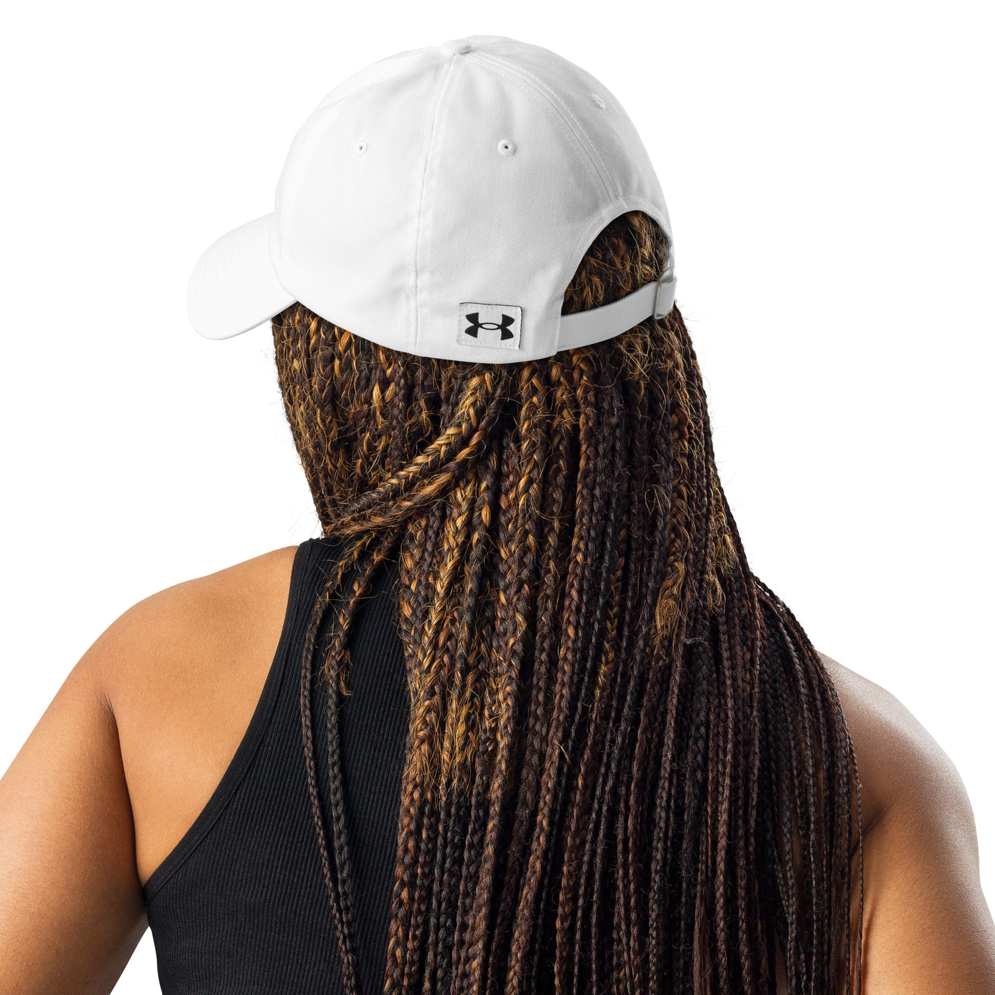 Challenger Under Armour dad hat with curved visor, low-profile unstructured fit, and embroidered logo for everyday performance wear by Wear Grit Brand