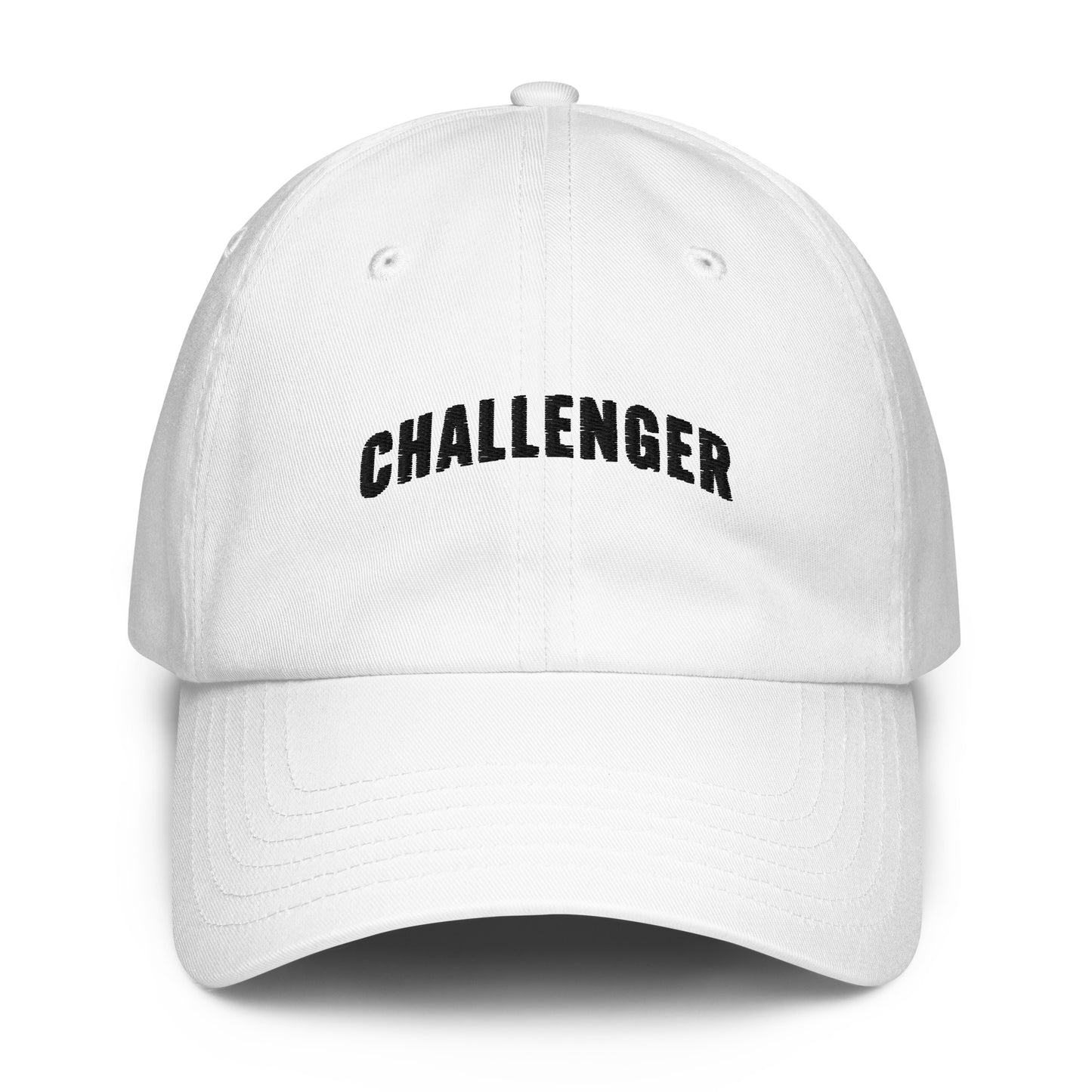 Challenger Under Armour dad hat with curved visor, low-profile unstructured fit, and embroidered logo for everyday performance wear by Wear Grit Brand