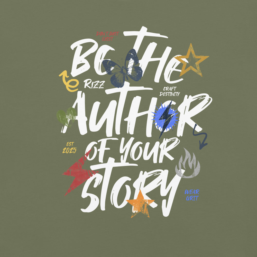 Be the Author of Your Own Story - Soft Thick Graphic T-Shirt - Wear Grit