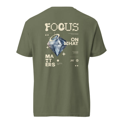 focus mindset affirmation wear grit clothing apparel trendy graphic shirt