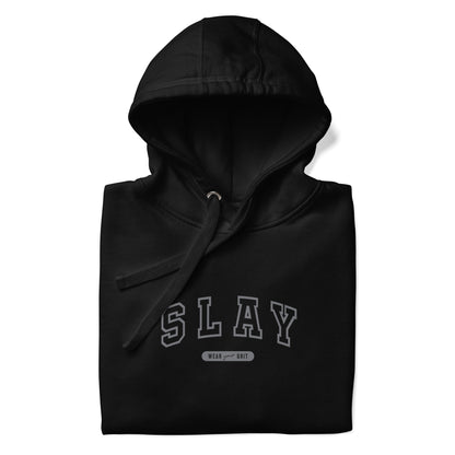 Slay Hoodie – Armor of Elegance and Confidence | Wear Grit clothing | motivation apparel