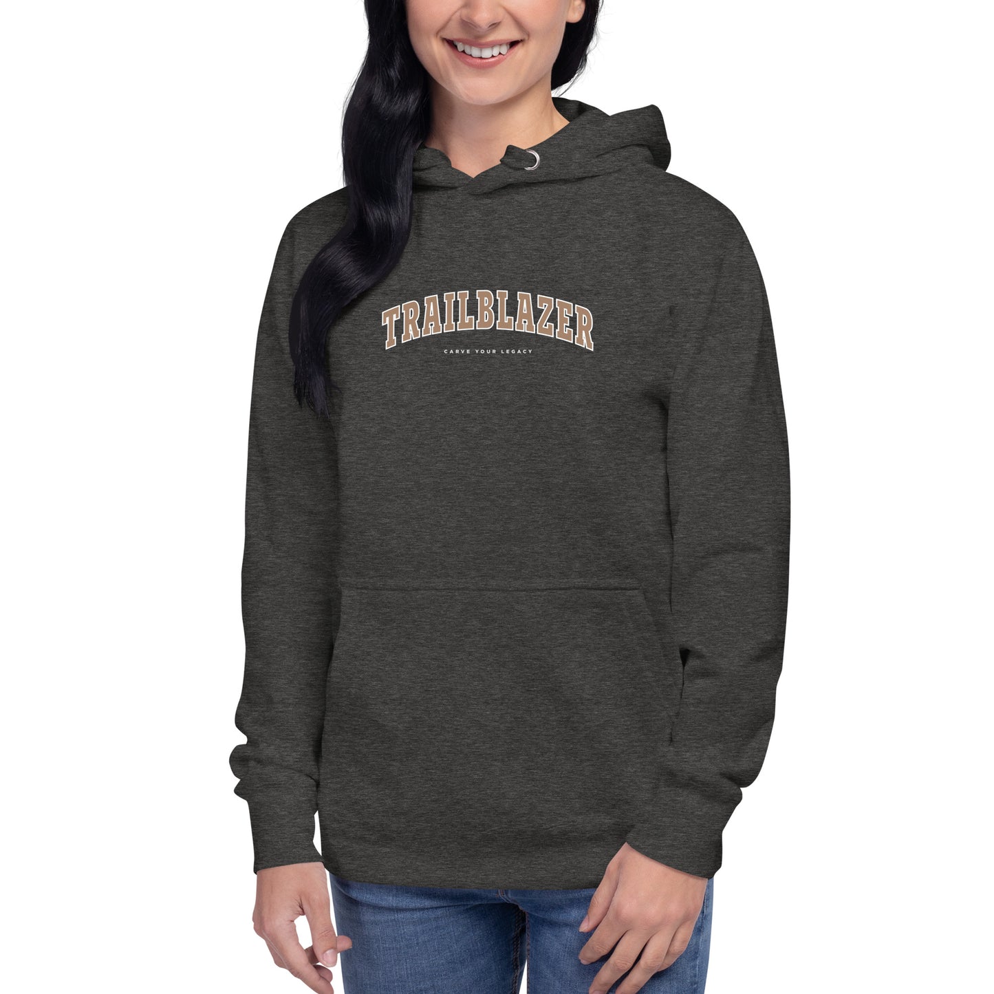 Trailblazer Hoodie – Carve Your Legacy | Wear grit clothing | motivation apparel