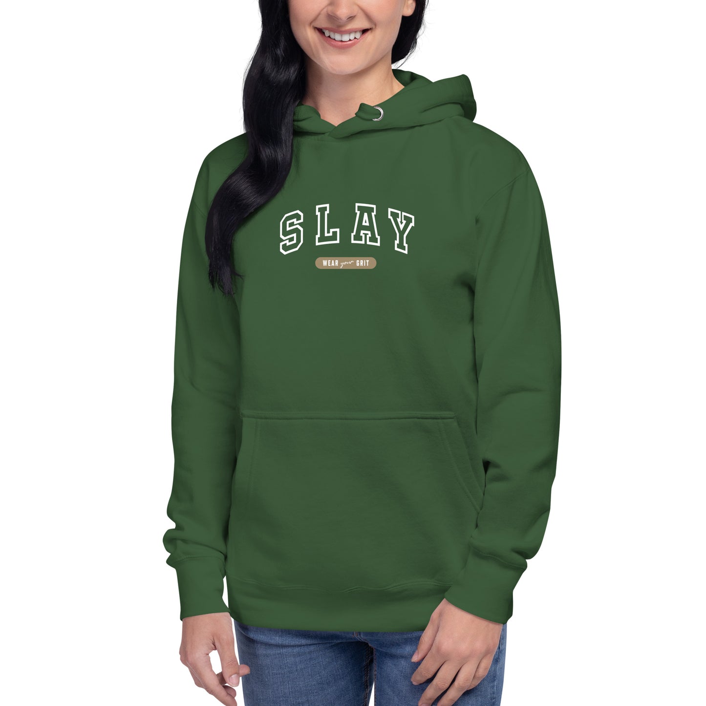 Slay Hoodie – Armor of Elegance and Confidence | Wear Grit clothing | motivation apparel